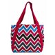 Bucket Tote Bag Chevron