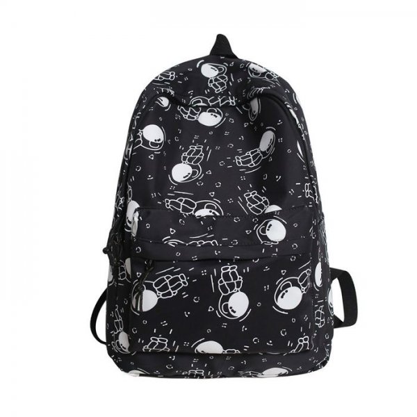 Leisure graffiti large capacity backpack