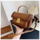 Hand-held one-shoulder cross-body small bag women's flip bag lock buckle Japanese and Korean version of fashion, leisure and versatile