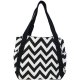 Bucket Tote Bag Chevron