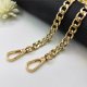 Wholesale 9.5 MM light golden 120 cm DIY bag accessories shoulder